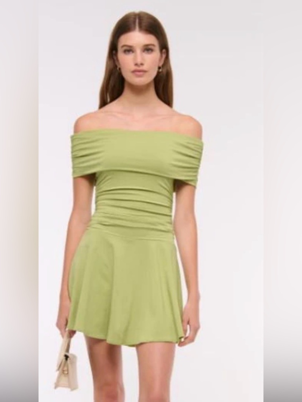 Abercrombie&Fitch Off The Shoulder Knit Skort Dress , Medium